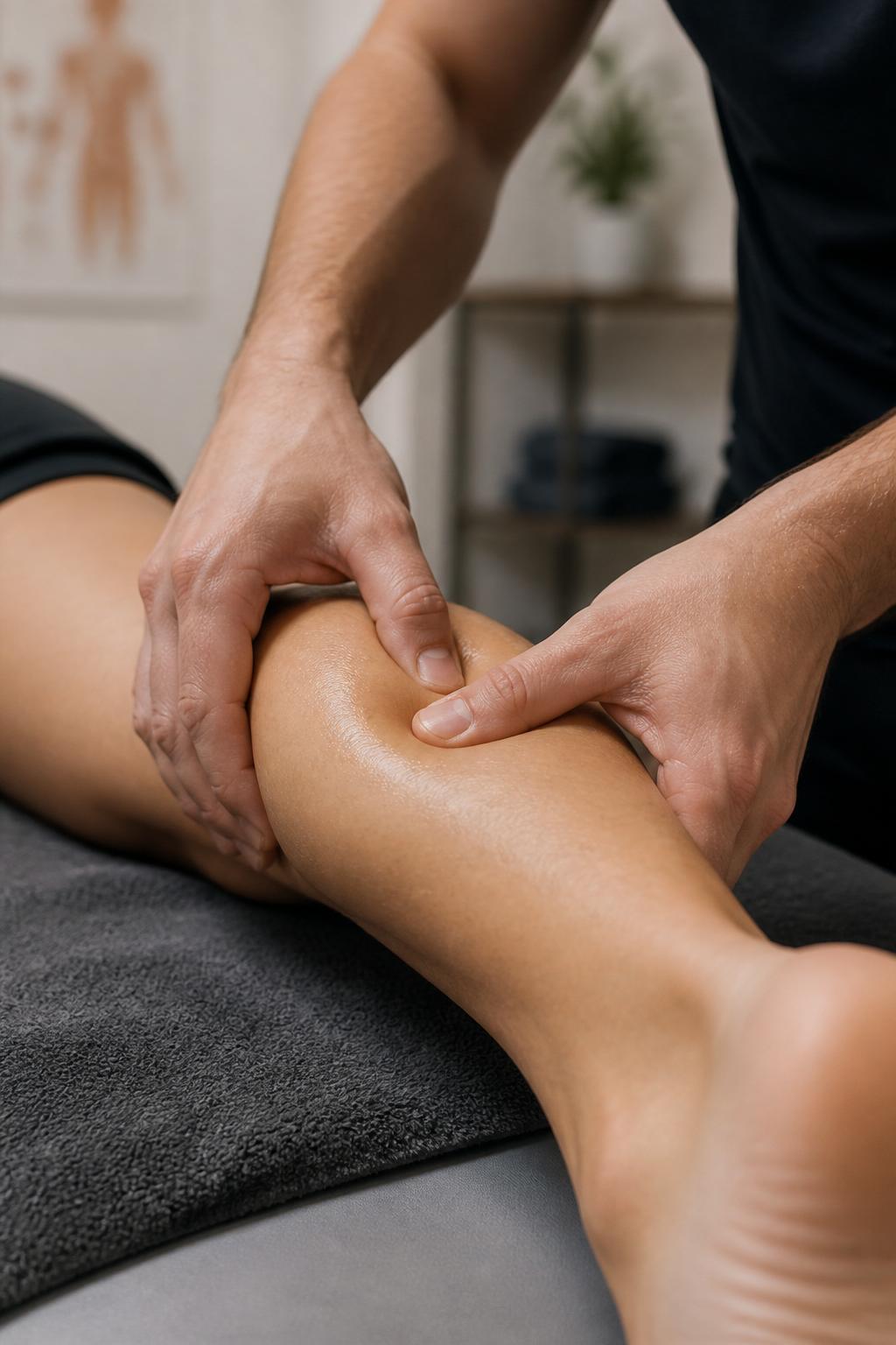 Manual therapy in session